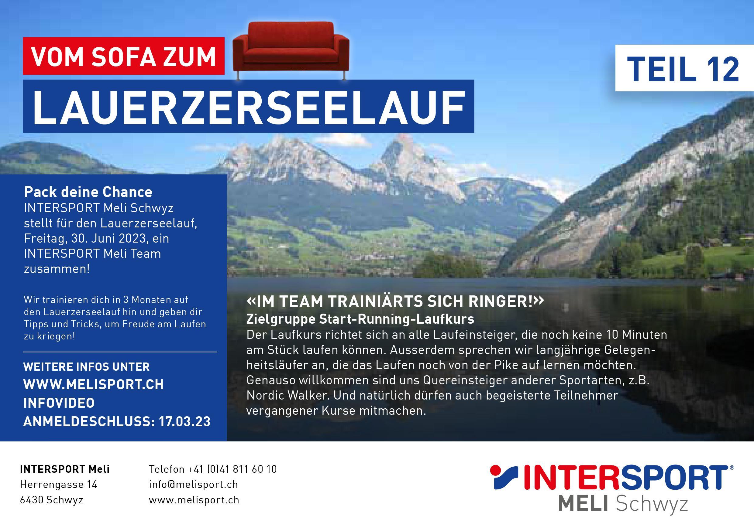 Vom Sofa zum Lauerzerseelauf
